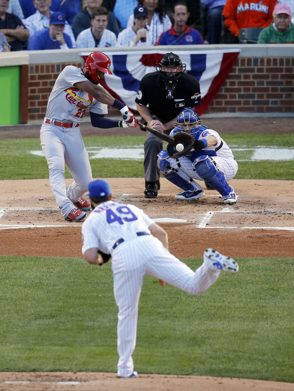 NLDS Cardinals Cubs Baseball